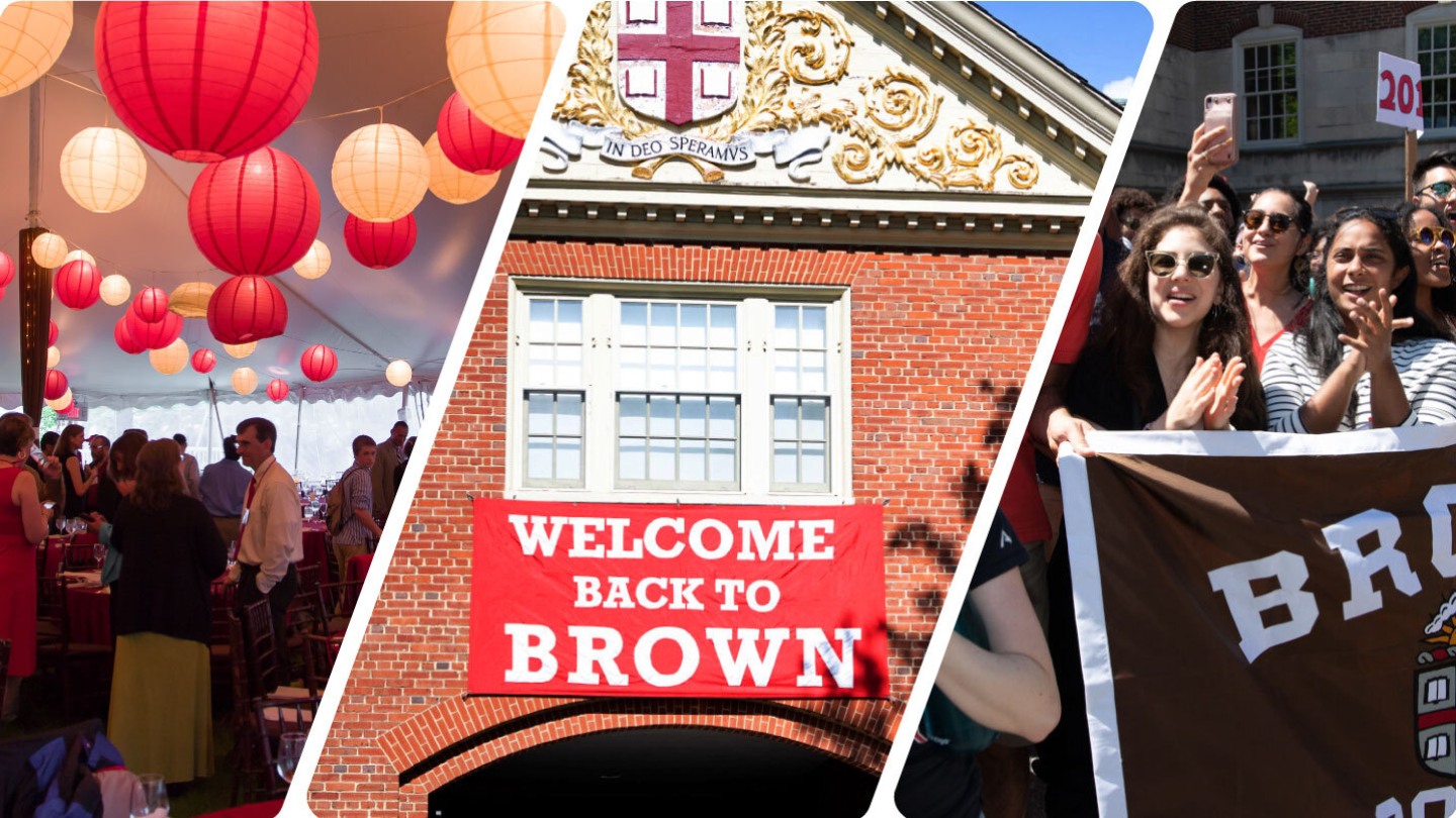 Reunions Alumni & Friends Brown University